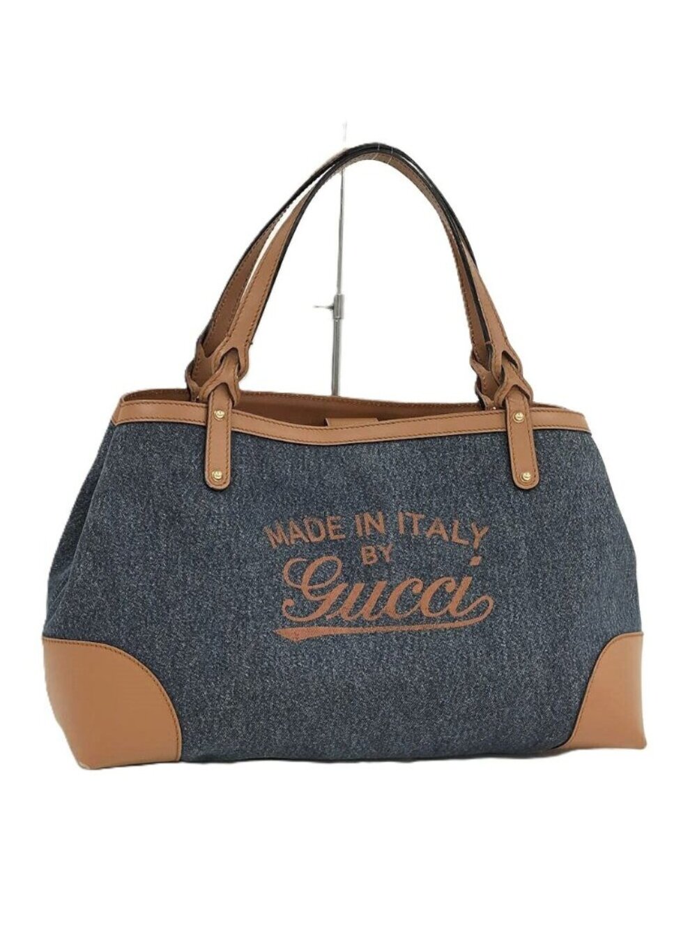 Gucci Handbag Denim Blue